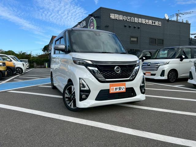 ルークス ハイウェイスター　Ｇターボプロパイロットエディション　全周囲カメラ　純正９インチナビ　ドラレコ　ＥＴＣ　両側電動スライドドア　フルセグＴＶ　　フルフラットシート　ベンチシート　ＬＥＤヘッドランプ　フロントフォグランプ　純正１５インチアルミホイール　禁煙車（6枚目）