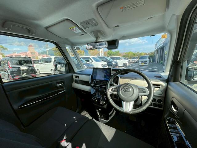 ムーヴキャンバス Ｘブラックインテリアリミテッド　ＳＡＩＩＩ　全周囲カメラ　ワンオーナー　禁煙車　両側電動スライドドア　フルセグＴＶ　レーンアシスト　１０インチＤオーディオ　スマートキー　ベンチシート　純正１４インチアルミホイール　フロントフォグランプ（2枚目）