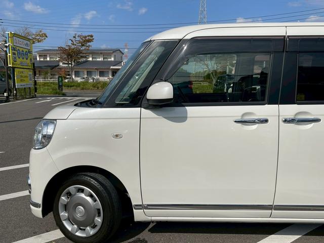ムーヴキャンバス Ｘブラックインテリアリミテッド　ＳＡＩＩＩ　全周囲カメラ　ワンオーナー　禁煙車　両側電動スライドドア　フルセグＴＶ　レーンアシスト　１０インチＤオーディオ　スマートキー　ベンチシート　純正１４インチアルミホイール　フロントフォグランプ（43枚目）