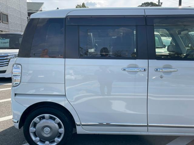 ムーヴキャンバス Ｘブラックインテリアリミテッド　ＳＡＩＩＩ　全周囲カメラ　ワンオーナー　禁煙車　両側電動スライドドア　フルセグＴＶ　レーンアシスト　１０インチＤオーディオ　スマートキー　ベンチシート　純正１４インチアルミホイール　フロントフォグランプ（50枚目）