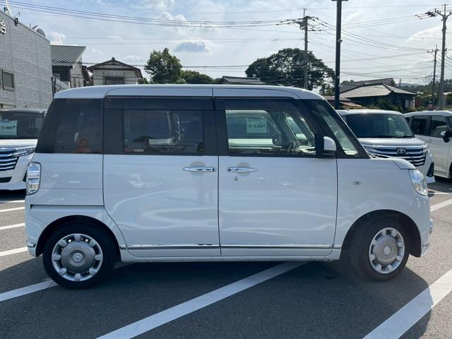 ムーヴキャンバス Ｘブラックインテリアリミテッド　ＳＡＩＩＩ　全周囲カメラ　ワンオーナー　禁煙車　両側電動スライドドア　フルセグＴＶ　レーンアシスト　１０インチＤオーディオ　スマートキー　ベンチシート　純正１４インチアルミホイール　フロントフォグランプ（57枚目）