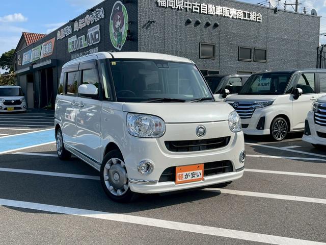 ムーヴキャンバス Ｘブラックインテリアリミテッド　ＳＡＩＩＩ　全周囲カメラ　ワンオーナー　禁煙車　両側電動スライドドア　フルセグＴＶ　レーンアシスト　１０インチＤオーディオ　スマートキー　ベンチシート　純正１４インチアルミホイール　フロントフォグランプ（60枚目）