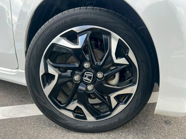 Ｎ－ＷＧＮカスタム Ｌ・ターボホンダセンシング　バックカメラ　純正ナビ　禁煙車　シートヒーター　レーダークルーズコントロール　障害物センサー　レーンアシスト　横滑り防止　スマートキー　フォグランプ　純正１５インチアルミホイール　定期点検記録簿（23枚目）