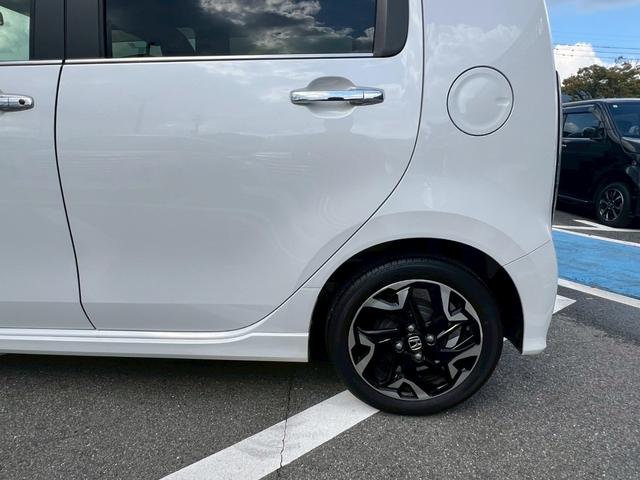 Ｎ－ＷＧＮカスタム Ｌ・ターボホンダセンシング　バックカメラ　純正ナビ　禁煙車　シートヒーター　レーダークルーズコントロール　障害物センサー　レーンアシスト　横滑り防止　スマートキー　フォグランプ　純正１５インチアルミホイール　定期点検記録簿（26枚目）