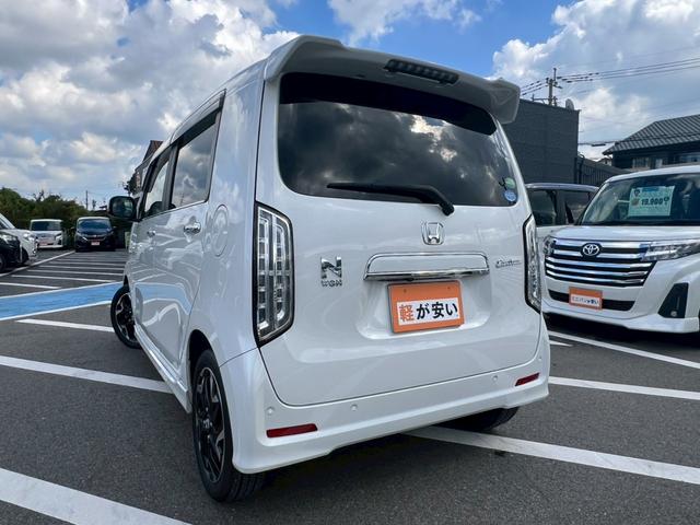 Ｎ－ＷＧＮカスタム Ｌ・ターボホンダセンシング　バックカメラ　純正ナビ　禁煙車　シートヒーター　レーダークルーズコントロール　障害物センサー　レーンアシスト　横滑り防止　スマートキー　フォグランプ　純正１５インチアルミホイール　定期点検記録簿（30枚目）