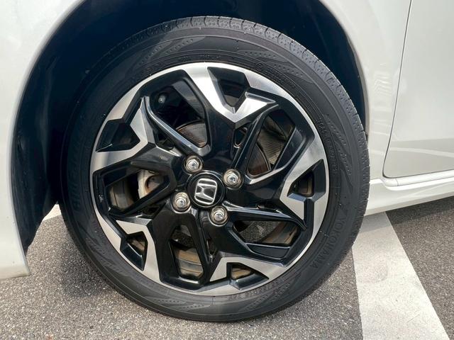 Ｎ－ＷＧＮカスタム Ｌ・ターボホンダセンシング　バックカメラ　純正ナビ　禁煙車　シートヒーター　レーダークルーズコントロール　障害物センサー　レーンアシスト　横滑り防止　スマートキー　フォグランプ　純正１５インチアルミホイール　定期点検記録簿（35枚目）