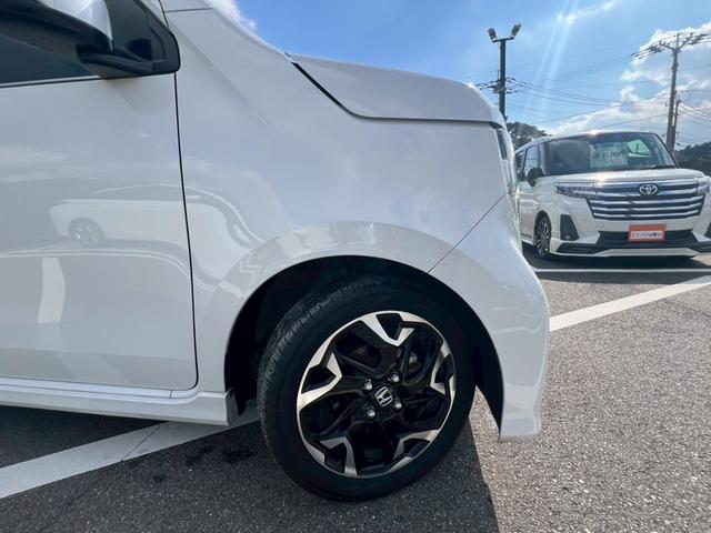 Ｎ－ＷＧＮカスタム Ｌ・ターボホンダセンシング　バックカメラ　純正ナビ　禁煙車　シートヒーター　レーダークルーズコントロール　障害物センサー　レーンアシスト　横滑り防止　スマートキー　フォグランプ　純正１５インチアルミホイール　定期点検記録簿（74枚目）