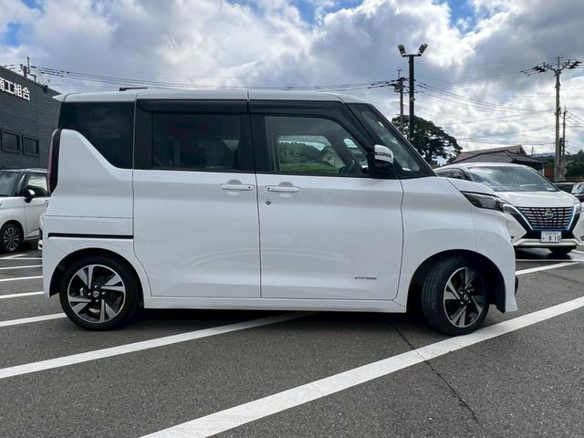 ルークス ハイウェイスター Gターボプロパイロットエディション 全周囲カメラ 両側電動スライドドア 禁煙車 レーダークルーズコントロール ドラレコ ETC フルセグTV 純正9インチナビ フラットシート ベンチシート LEDヘッドランプ 純正アルミホイール(27枚目)