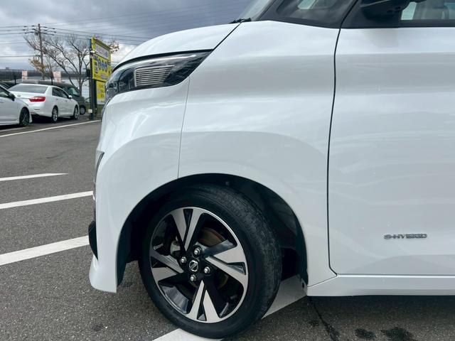 ルークス ハイウェイスター Gターボプロパイロットエディション 全周囲カメラ 両側電動スライドドア 禁煙車 レーダークルーズコントロール ドラレコ ETC フルセグTV 純正9インチナビ フラットシート ベンチシート LEDヘッドランプ 純正アルミホイール(40枚目)