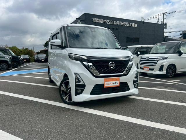 ルークス ハイウェイスター Gターボプロパイロットエディション 全周囲カメラ 両側電動スライドドア 禁煙車 レーダークルーズコントロール ドラレコ ETC フルセグTV 純正9インチナビ フラットシート ベンチシート LEDヘッドランプ 純正アルミホイール(43枚目)