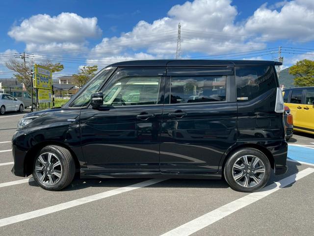 ソリオバンディット ハイブリッドMV アイドリングストップ ETC ナビ LEDヘッドランプ 純正アルミホイール 両側スライドドア 全周囲カメラ シートヒーター アダプティブクルーズコントロール 禁煙車 パドルシフト フォグランプ(3枚目)