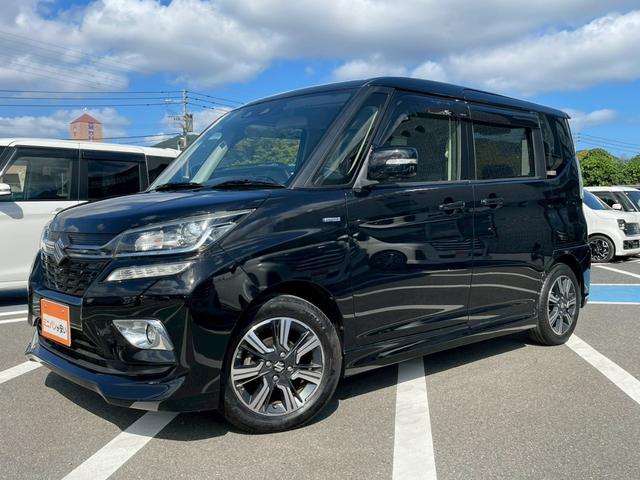 ソリオバンディット ハイブリッドMV アイドリングストップ ETC ナビ LEDヘッドランプ 純正アルミホイール 両側スライドドア 全周囲カメラ シートヒーター アダプティブクルーズコントロール 禁煙車 パドルシフト フォグランプ(37枚目)