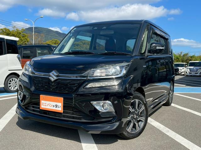 ソリオバンディット ハイブリッドMV アイドリングストップ ETC ナビ LEDヘッドランプ 純正アルミホイール 両側スライドドア 全周囲カメラ シートヒーター アダプティブクルーズコントロール 禁煙車 パドルシフト フォグランプ(38枚目)