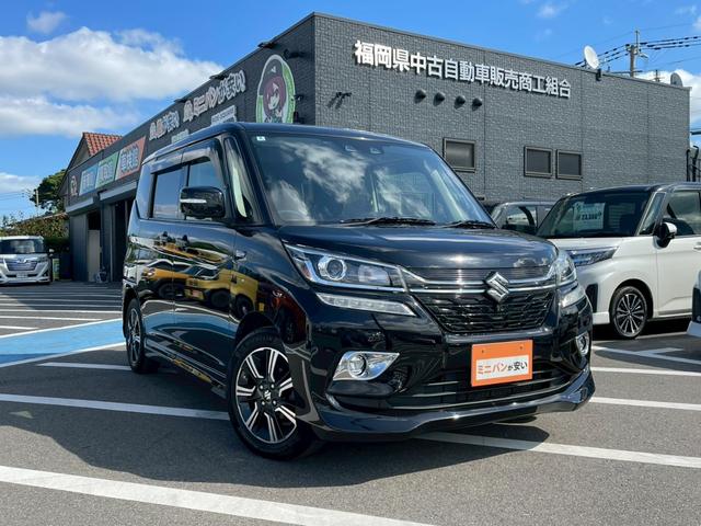 ソリオバンディット ハイブリッドMV アイドリングストップ ETC ナビ LEDヘッドランプ 純正アルミホイール 両側スライドドア 全周囲カメラ シートヒーター アダプティブクルーズコントロール 禁煙車 パドルシフト フォグランプ(40枚目)