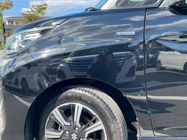 ソリオバンディット ハイブリッドMV アイドリングストップ ETC ナビ LEDヘッドランプ 純正アルミホイール 両側スライドドア 全周囲カメラ シートヒーター アダプティブクルーズコントロール 禁煙車 パドルシフト フォグランプ(45枚目)