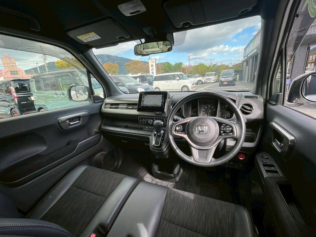 Ｎ－ＷＧＮカスタム Ｌ・ターボホンダセンシング　禁煙車　パドルシフト　レーダークルーズコントロール　障害物センサー　レーンアシスト　ドラレコ　ＥＴＣ　フルセグＴＶ　スマートキー　ＬＥＤヘッドランプ　フロントフォグランプ　純正アルミ（24枚目）