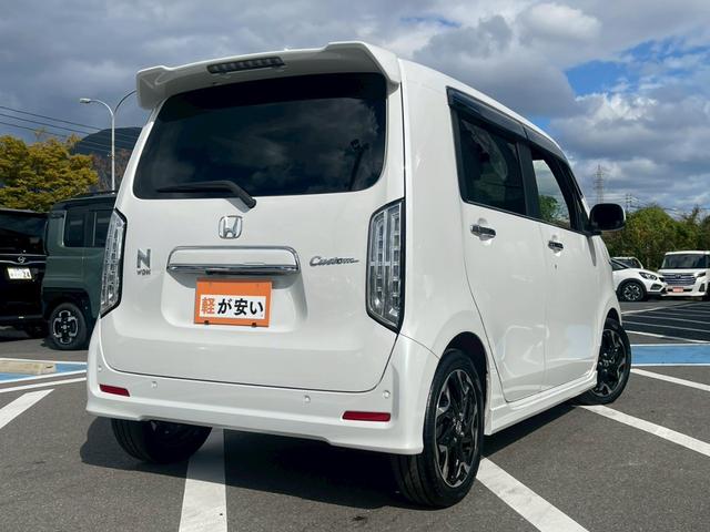 Ｎ－ＷＧＮカスタム Ｌ・ターボホンダセンシング　禁煙車　パドルシフト　レーダークルーズコントロール　障害物センサー　レーンアシスト　ドラレコ　ＥＴＣ　フルセグＴＶ　スマートキー　ＬＥＤヘッドランプ　フロントフォグランプ　純正アルミ（42枚目）