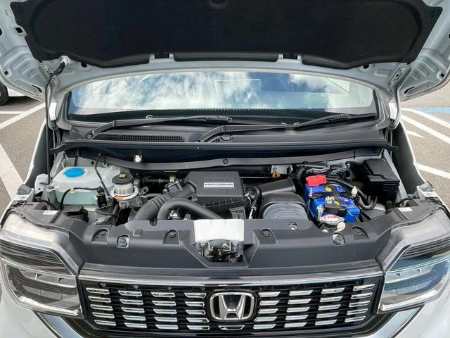 Ｎ－ＷＧＮカスタム Ｌ・ターボホンダセンシング　禁煙車　パドルシフト　レーダークルーズコントロール　障害物センサー　レーンアシスト　ドラレコ　ＥＴＣ　フルセグＴＶ　スマートキー　ＬＥＤヘッドランプ　フロントフォグランプ　純正アルミ（68枚目）
