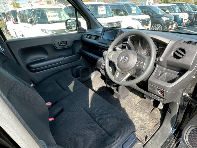 N-WGNカスタム Gホンダセンシング 禁煙車 アダプティブクルーズコントロール 障害物センサー フルフラットシート ベンチシート バイザー付 スマートキー LEDヘッドランプ 定期点検記録簿 盗難防止装置 純正アルミホイール14インチ(14枚目)