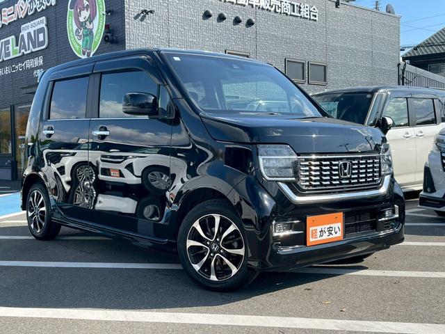 N-WGNカスタム Gホンダセンシング 禁煙車 アダプティブクルーズコントロール 障害物センサー フルフラットシート ベンチシート バイザー付 スマートキー LEDヘッドランプ 定期点検記録簿 盗難防止装置 純正アルミホイール14インチ(21枚目)