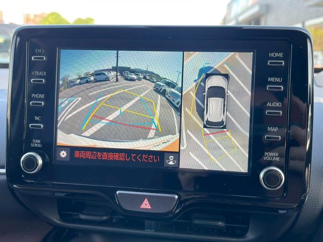 ヤリスクロス ハイブリッドＺ　全周囲カメラ　モデリスタエアロ　禁煙車　フルセグＴＶ　レーダークルーズコントロール　シートヒーター　前後ドラレコ　ＥＴＣ　スマートキー　ハーフレザー　パワーシート　フラットシート　１８インチアルミ（22枚目）