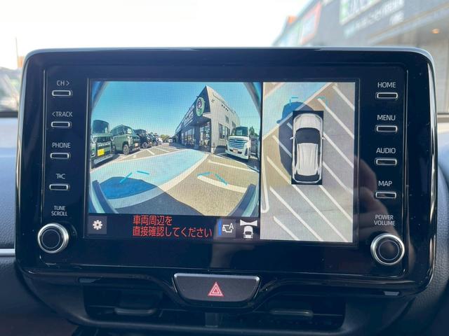ヤリスクロス ハイブリッドＺ　全周囲カメラ　モデリスタエアロ　禁煙車　フルセグＴＶ　レーダークルーズコントロール　シートヒーター　前後ドラレコ　ＥＴＣ　スマートキー　ハーフレザー　パワーシート　フラットシート　１８インチアルミ（53枚目）