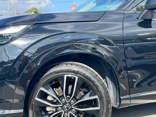 ヴェゼル ｅ：ＨＥＶ　Ｚ　禁煙車　ＢＳＭ　障害物センサー　全周囲カメラ　フルセグＴＶ　純正９インチナビ　シートヒーター　前後ドラレコ　ＥＴＣ　スマートキー　ハーフレザーシート　電動リアゲート　フロントフォグランプ　純正アルミ（19枚目）