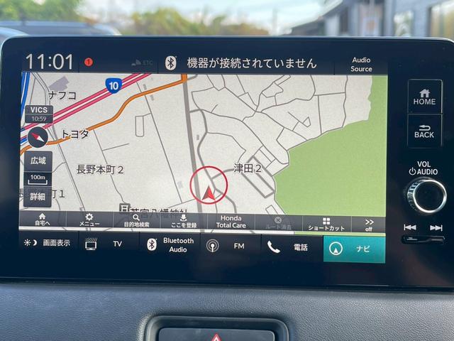 ヴェゼル ｅ：ＨＥＶ　Ｚ　禁煙車　ＢＳＭ　障害物センサー　全周囲カメラ　フルセグＴＶ　純正９インチナビ　シートヒーター　前後ドラレコ　ＥＴＣ　スマートキー　ハーフレザーシート　電動リアゲート　フロントフォグランプ　純正アルミ（59枚目）