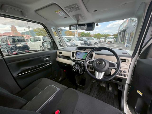 ムーヴキャンバス ＧメイクアップＶＳ　ＳＡＩＩＩ　全周囲カメラ　禁煙車　シートヒーター　両側電動スライドドア　純正８インチナビ　フルセグＴＶ　ＥＴＣ　前後ドラレコ　スマートキー　フラットシート　ベンチシート　ＬＥＤヘッドランプ　フロントフォグランプ（19枚目）