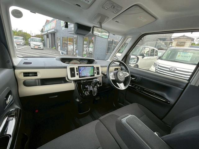 ムーヴキャンバス ＧメイクアップＶＳ　ＳＡＩＩＩ　全周囲カメラ　禁煙車　シートヒーター　両側電動スライドドア　純正８インチナビ　フルセグＴＶ　ＥＴＣ　前後ドラレコ　スマートキー　フラットシート　ベンチシート　ＬＥＤヘッドランプ　フロントフォグランプ（27枚目）