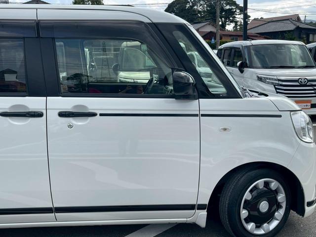 ムーヴキャンバス ＧメイクアップＶＳ　ＳＡＩＩＩ　全周囲カメラ　禁煙車　シートヒーター　両側電動スライドドア　純正８インチナビ　フルセグＴＶ　ＥＴＣ　前後ドラレコ　スマートキー　フラットシート　ベンチシート　ＬＥＤヘッドランプ　フロントフォグランプ（51枚目）