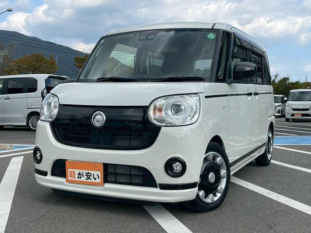 ムーヴキャンバス ＧメイクアップＶＳ　ＳＡＩＩＩ　全周囲カメラ　禁煙車　シートヒーター　両側電動スライドドア　純正８インチナビ　フルセグＴＶ　ＥＴＣ　前後ドラレコ　スマートキー　フラットシート　ベンチシート　ＬＥＤヘッドランプ　フロントフォグランプ（52枚目）