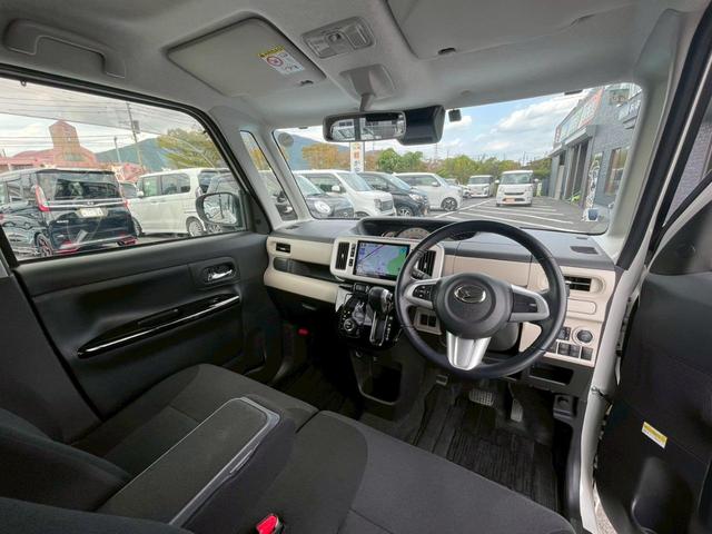 ムーヴキャンバス ＧメイクアップＶＳ　ＳＡＩＩＩ　全周囲カメラ　禁煙車　シートヒーター　両側電動スライドドア　純正８インチナビ　フルセグＴＶ　ＥＴＣ　前後ドラレコ　スマートキー　フラットシート　ベンチシート　ＬＥＤヘッドランプ　フロントフォグランプ（76枚目）