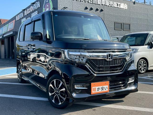 Ｎ－ＢＯＸカスタム 　禁煙車　両側スライドドア　フルフラットシート　バイザー付　障害物センサー　バックカメラ　ＥＴＣ　チップアップシート　ドライブレコーダー　ナビ　ベンチシート　アダプティブクルーズコントロール（2枚目）