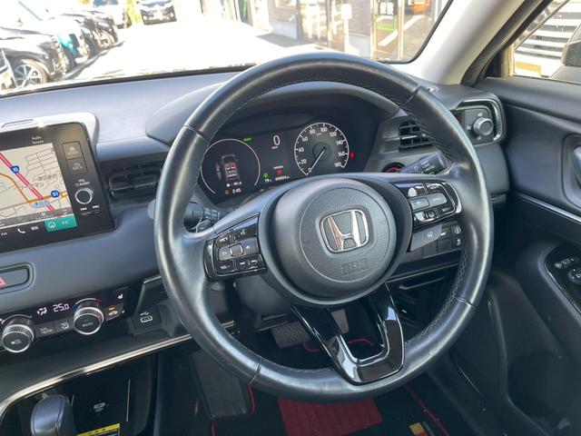 ヴェゼル e:HEV Z 禁煙 純正ナビ フルセグTV バックカメラ 純正前後ドラレコ 障害物センサー パワーバックドア レーダークルーズ ステアリングヒーター ETC2.0 シートヒーター BSM(39枚目)