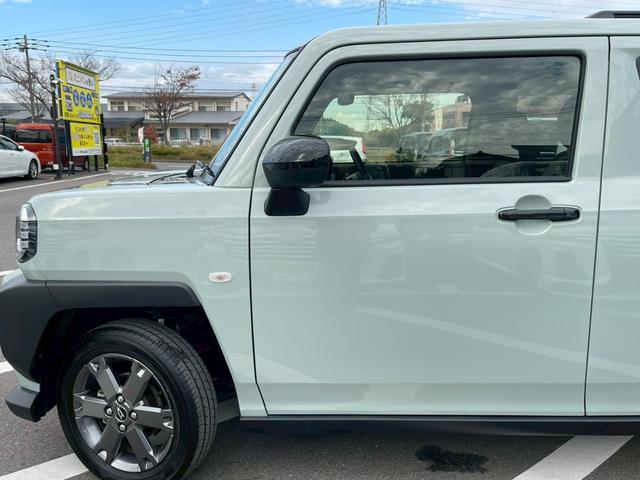 タフト Ｇ　ダーククロムベンチャー　禁煙　ＬＥＤライト　　ディスプレイオーディオ　レーンキープアシスト　バックカメラ　オートマチックハイビーム　スマートキー　プッシュスタート　シートヒーター　サンルーフ　ルーフレール（12枚目）