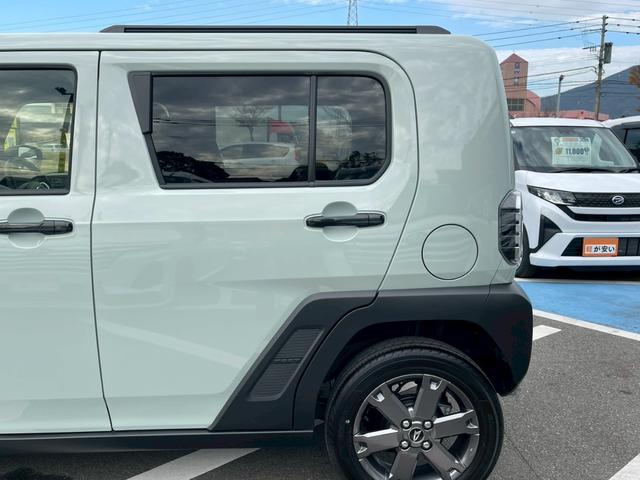 タフト Ｇ　ダーククロムベンチャー　禁煙　ＬＥＤライト　　ディスプレイオーディオ　レーンキープアシスト　バックカメラ　オートマチックハイビーム　スマートキー　プッシュスタート　シートヒーター　サンルーフ　ルーフレール（25枚目）