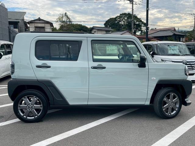 タフト Ｇ　ダーククロムベンチャー　禁煙　ＬＥＤライト　　ディスプレイオーディオ　レーンキープアシスト　バックカメラ　オートマチックハイビーム　スマートキー　プッシュスタート　シートヒーター　サンルーフ　ルーフレール（75枚目）