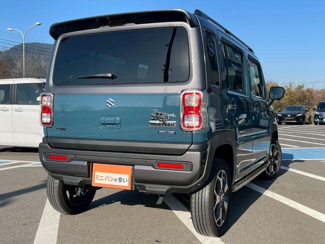 ハスラー JスタイルII 禁煙車 全周囲カメラ 障害物センサー レーダークルーズコントロール シートヒーター 純正ナビ フルセグTV ETC スマートキー フラットシート LEDヘッドランプ フロントフォグランプ 純正アルミ(3枚目)