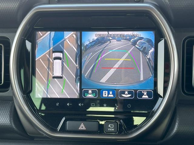 ハスラー JスタイルII 禁煙車 全周囲カメラ 障害物センサー レーダークルーズコントロール シートヒーター 純正ナビ フルセグTV ETC スマートキー フラットシート LEDヘッドランプ フロントフォグランプ 純正アルミ(6枚目)