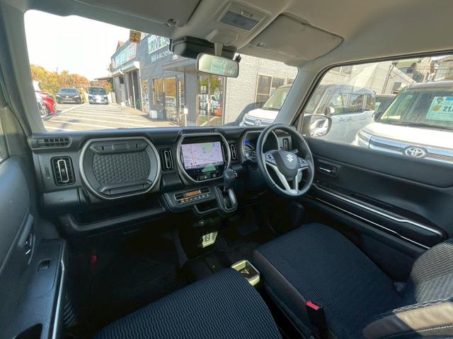 ハスラー JスタイルII 禁煙車 全周囲カメラ 障害物センサー レーダークルーズコントロール シートヒーター 純正ナビ フルセグTV ETC スマートキー フラットシート LEDヘッドランプ フロントフォグランプ 純正アルミ(12枚目)
