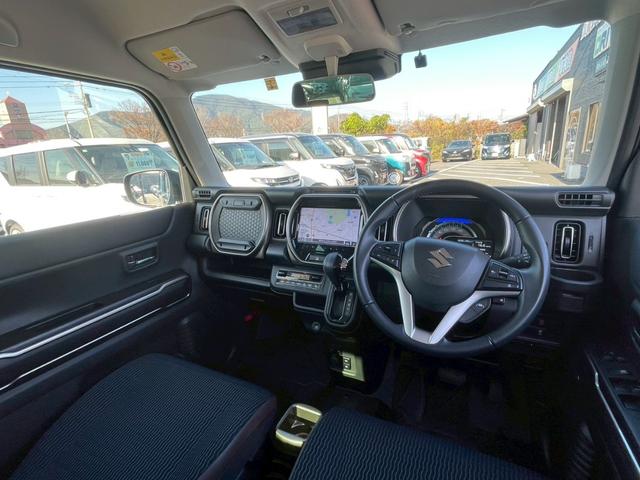 ハスラー JスタイルII 禁煙車 全周囲カメラ 障害物センサー レーダークルーズコントロール シートヒーター 純正ナビ フルセグTV ETC スマートキー フラットシート LEDヘッドランプ フロントフォグランプ 純正アルミ(64枚目)