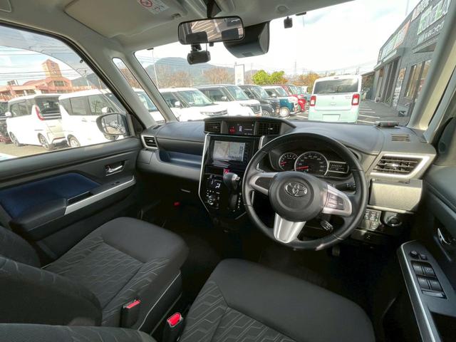 ルーミー 禁煙車 両側電動スライドドア フルフラットシート ドライブレコーダー Bluetooth接続 バイザー付 障害物センサー ウォークスルー フルセグTV ETC バックカメラ 盗難防止装置 クルコン(25枚目)