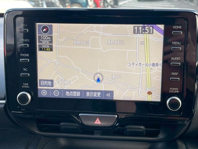 ヤリスクロス ハイブリッドＺ　禁煙車　全周囲カメラ　パワーシート　レーダークルーズコントロール　障害物センサー　シートヒーター　前後ドラレコ　ＥＴＣ　フルセグＴＶ　スマートキー　ハーフレザー　フラットシート　純正アルミホイール（62枚目）