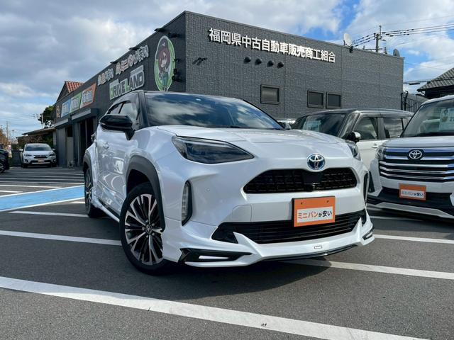 ヤリスクロス ハイブリッドＺ　禁煙車　全周囲カメラ　パワーシート　レーダークルーズコントロール　障害物センサー　シートヒーター　前後ドラレコ　ＥＴＣ　フルセグＴＶ　スマートキー　ハーフレザー　フラットシート　純正アルミホイール（72枚目）