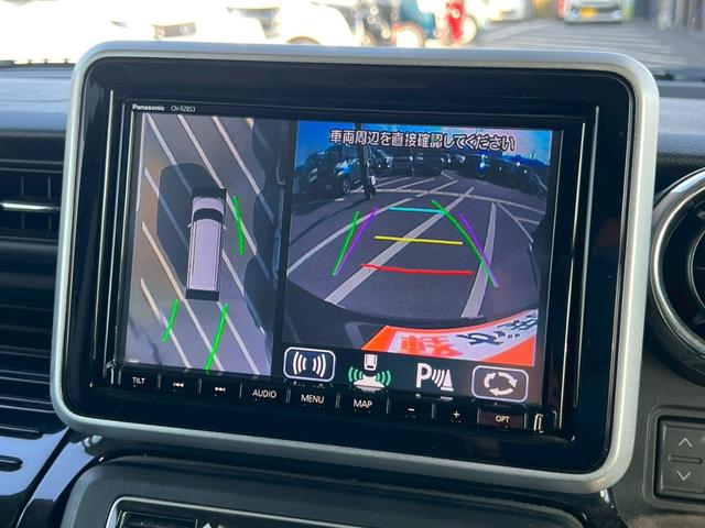 スペーシアカスタム ハイブリッドＸＳ　禁煙車　ワンオーナー　両側パワースライド　障害物センサー　全周囲カメラ　シートヒーター　ドラレコ　フルセグＴＶ　スマートキー　フルフラットシート　ベンチシート　助手席シートアンダーボックス　バイザー（4枚目）