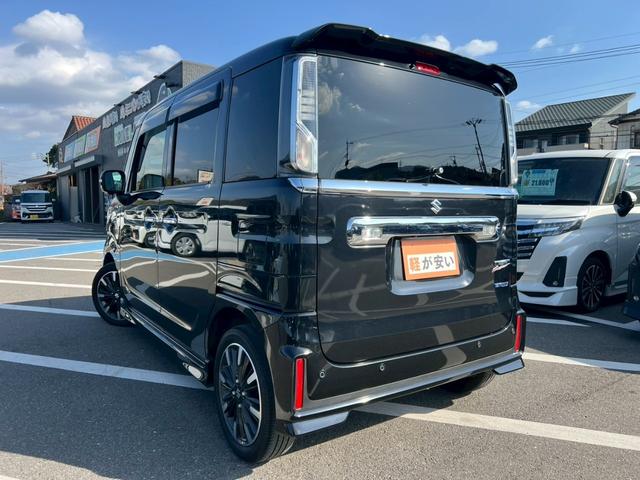スペーシアカスタム ハイブリッドＸＳ　禁煙車　ワンオーナー　両側パワースライド　障害物センサー　全周囲カメラ　シートヒーター　ドラレコ　フルセグＴＶ　スマートキー　フルフラットシート　ベンチシート　助手席シートアンダーボックス　バイザー（11枚目）