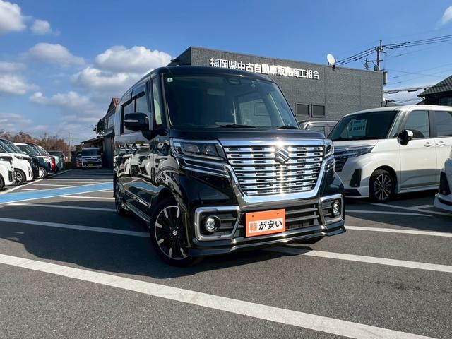 スペーシアカスタム ハイブリッドＸＳ　禁煙車　ワンオーナー　両側パワースライド　障害物センサー　全周囲カメラ　シートヒーター　ドラレコ　フルセグＴＶ　スマートキー　フルフラットシート　ベンチシート　助手席シートアンダーボックス　バイザー（25枚目）