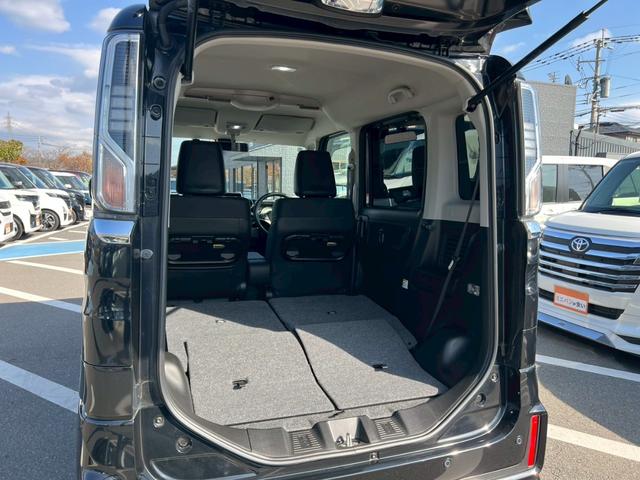 スペーシアカスタム ハイブリッドＸＳ　禁煙車　ワンオーナー　両側パワースライド　障害物センサー　全周囲カメラ　シートヒーター　ドラレコ　フルセグＴＶ　スマートキー　フルフラットシート　ベンチシート　助手席シートアンダーボックス　バイザー（36枚目）