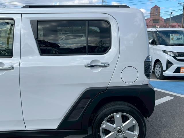 タフト G クロムベンチャー 禁煙車 障害物センサー バックカメラ レーダークルーズコントロール シートヒーター スマートキー フルフラットシート サンルーフ LEDヘッドランプ フロントフォグランプ 純正アルミ ルーフレール(21枚目)